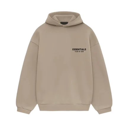 Fear Of God Essentials Fleece Hoodie Sand