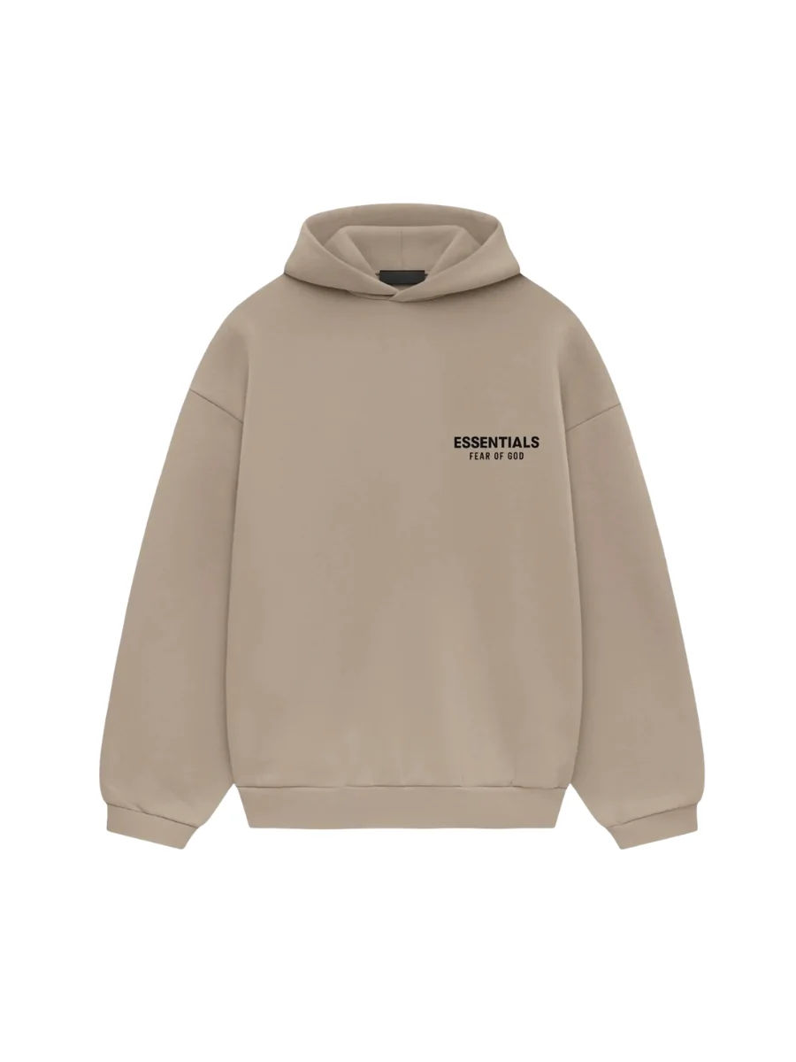 Fear Of God Essentials Fleece Hoodie Sand