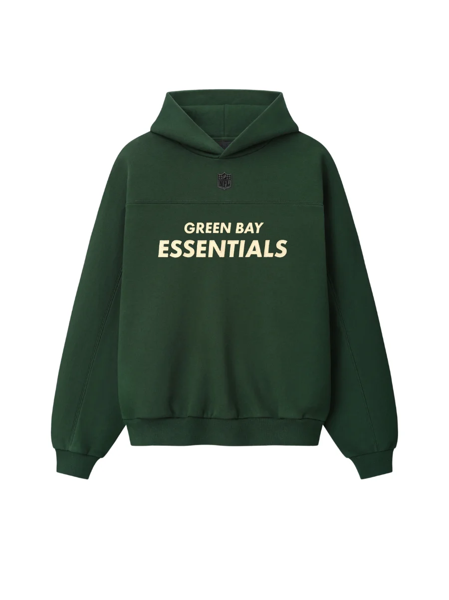 Green Bay Essentials Packers 90s Hoodie
