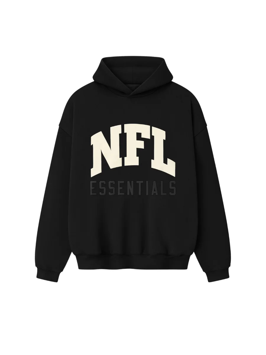 NFL Essentials Sport Black Hoodie