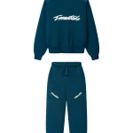 Essentials Classic Fog Raglan Tracksuit Night Sea