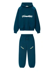 Essentials Classic Fog Raglan Tracksuit Night Sea